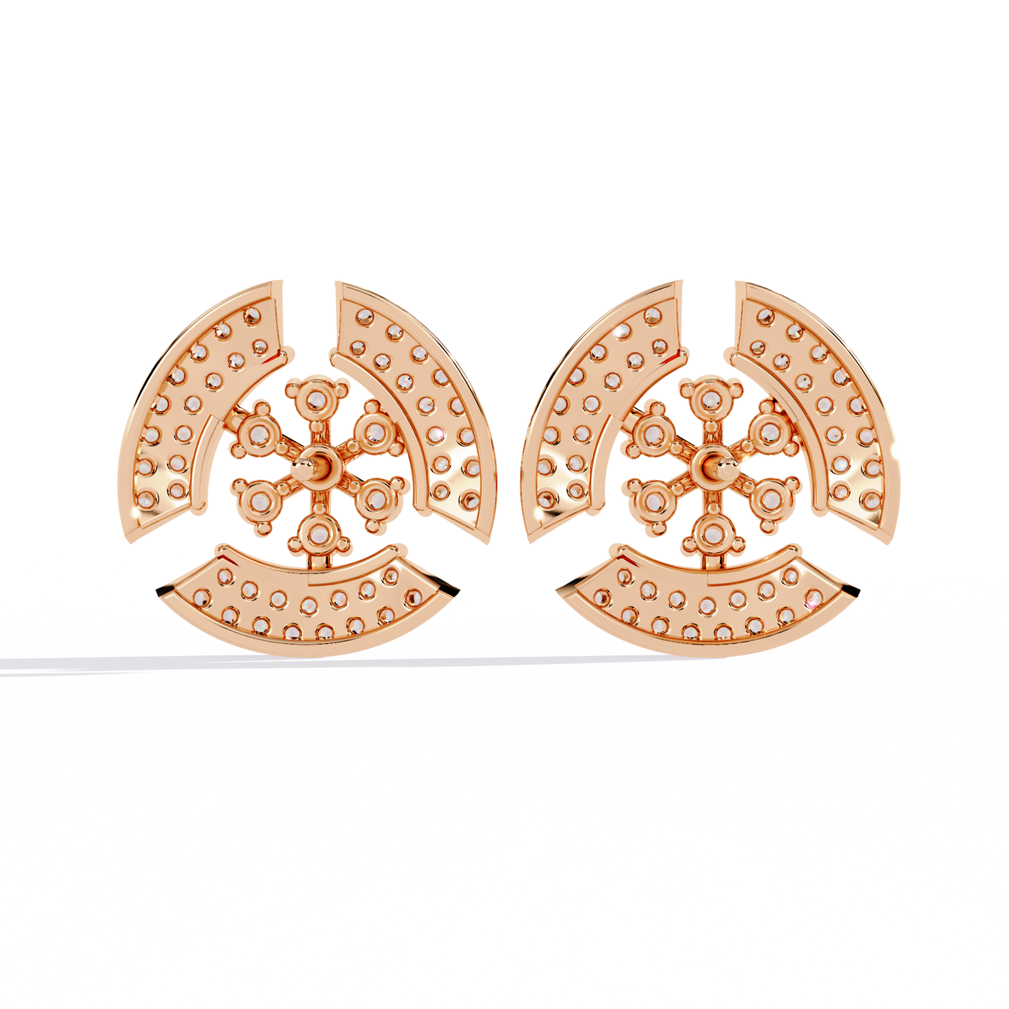 Zeromakin Astra Halo Stud Earrings