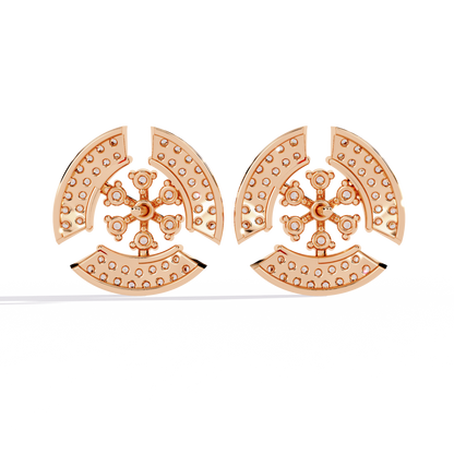 Zeromakin Astra Halo Stud Earrings