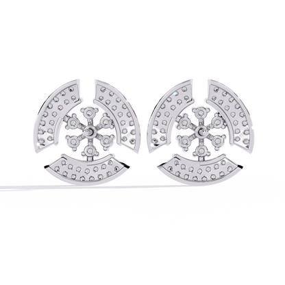 Zeromakin Astra Halo Stud Earrings