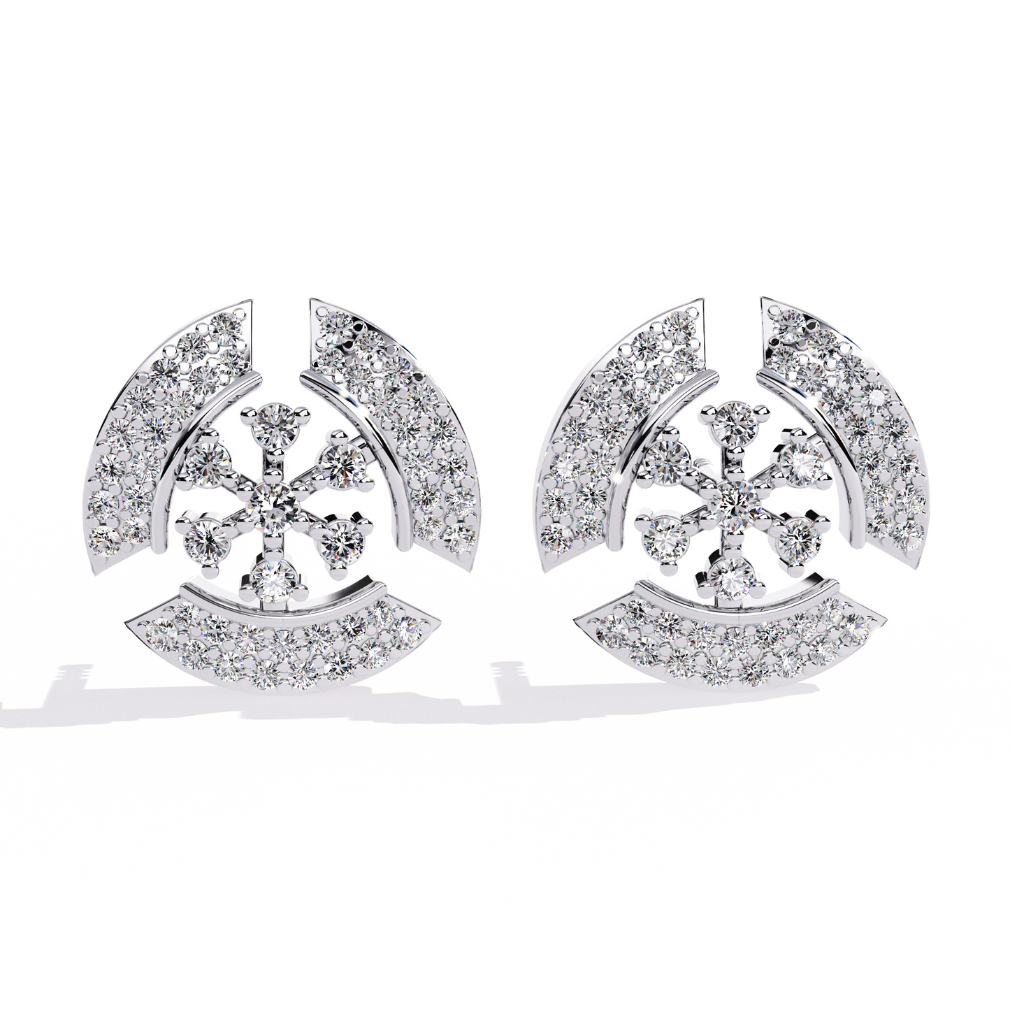 Zeromakin Astra Halo Stud Earrings
