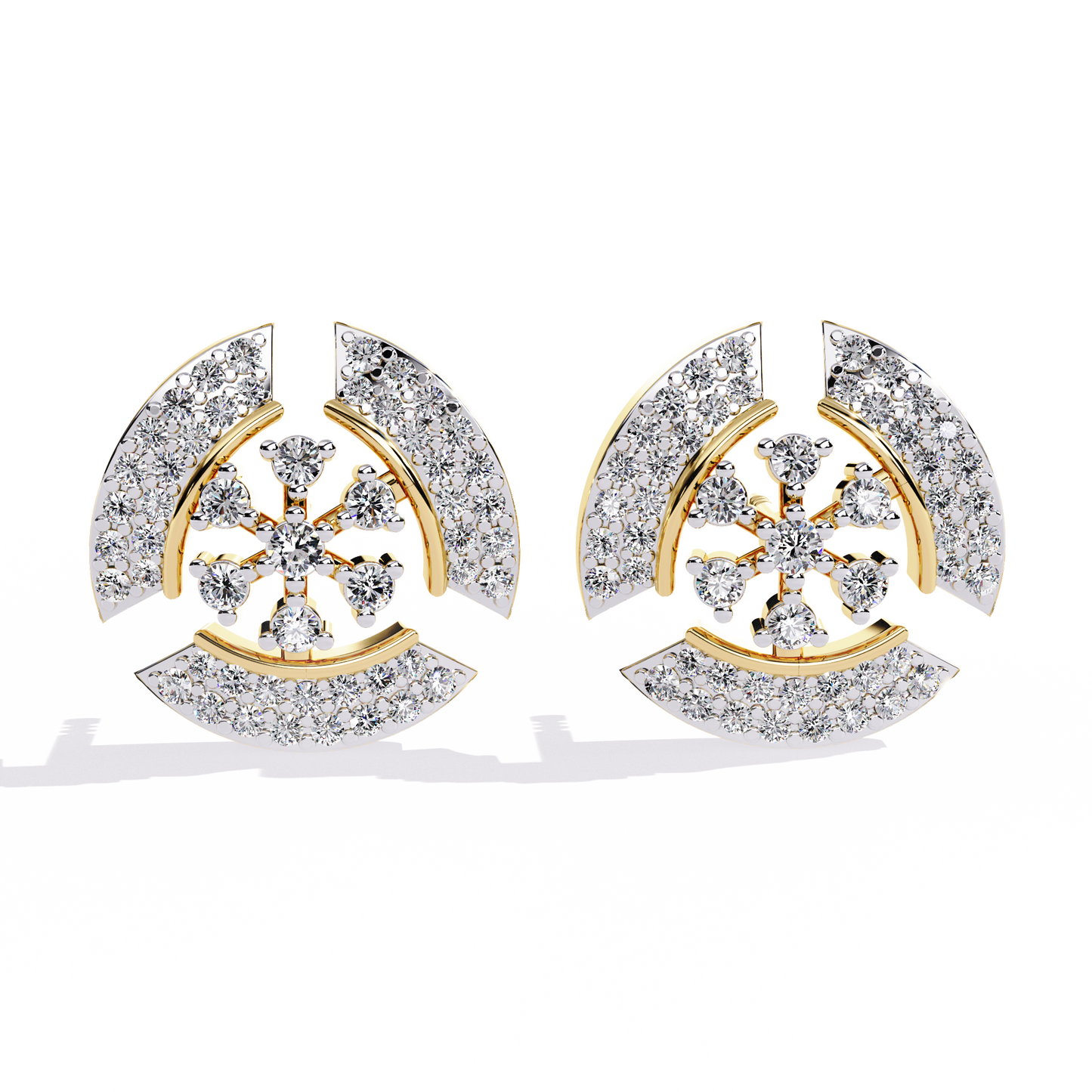 Zeromakin Astra Halo Stud Earrings