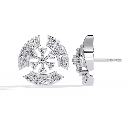 Zeromakin Astra Halo Stud Earrings