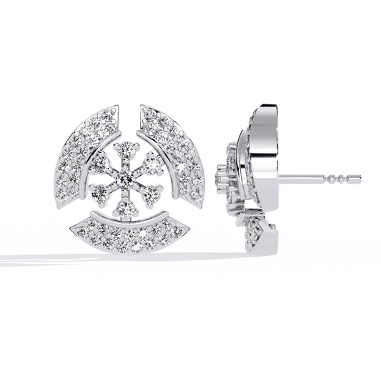 Zeromakin Astra Halo Stud Earrings