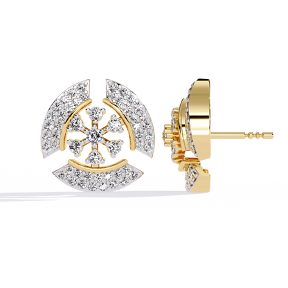 Zeromakin Astra Halo Stud Earrings