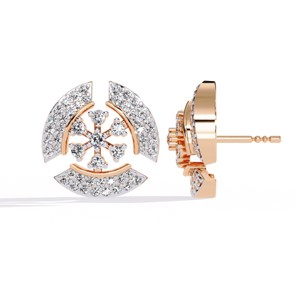 Zeromakin Astra Halo Stud Earrings