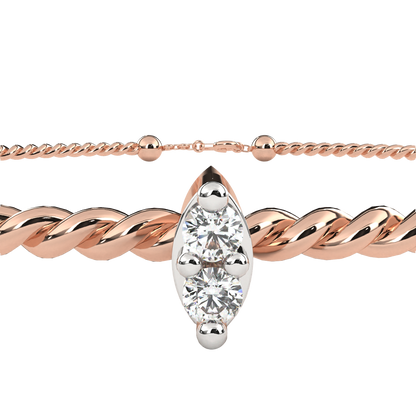 Twisted evelyn bracelet