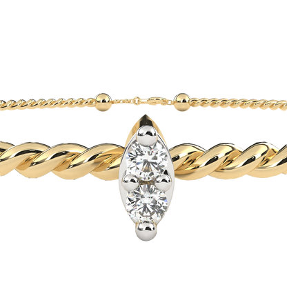 Twisted evelyn bracelet