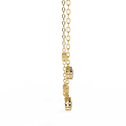 Celeste Drop Diamond Necklace