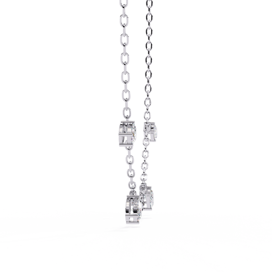Celeste Drop Diamond Necklace