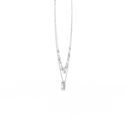 Eternal Orbit Diamond Layered Necklace