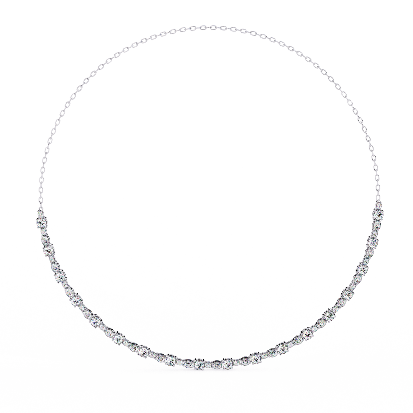 Eternal Grace Diamond Tennis Necklace