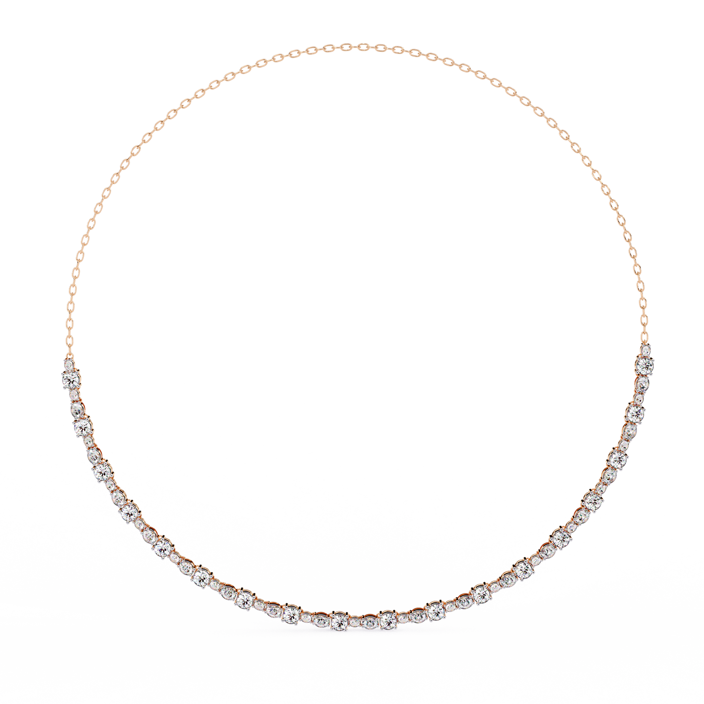 Eternal Grace Diamond Tennis Necklace