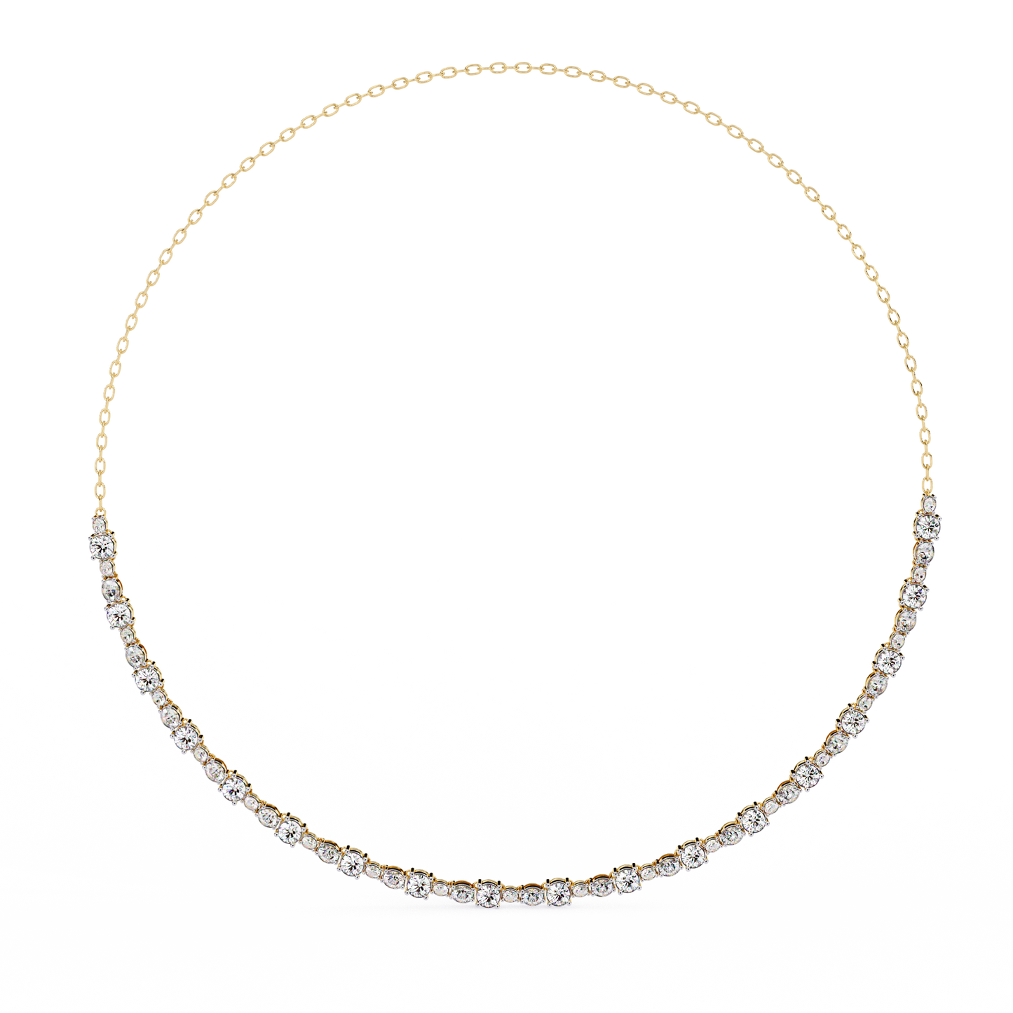 Eternal Grace Diamond Tennis Necklace