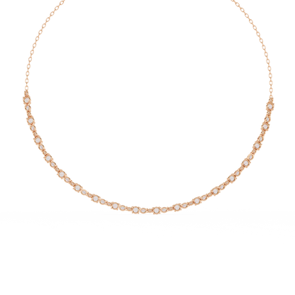 Eternal Grace Diamond Tennis Necklace