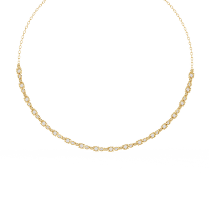 Eternal Grace Diamond Tennis Necklace