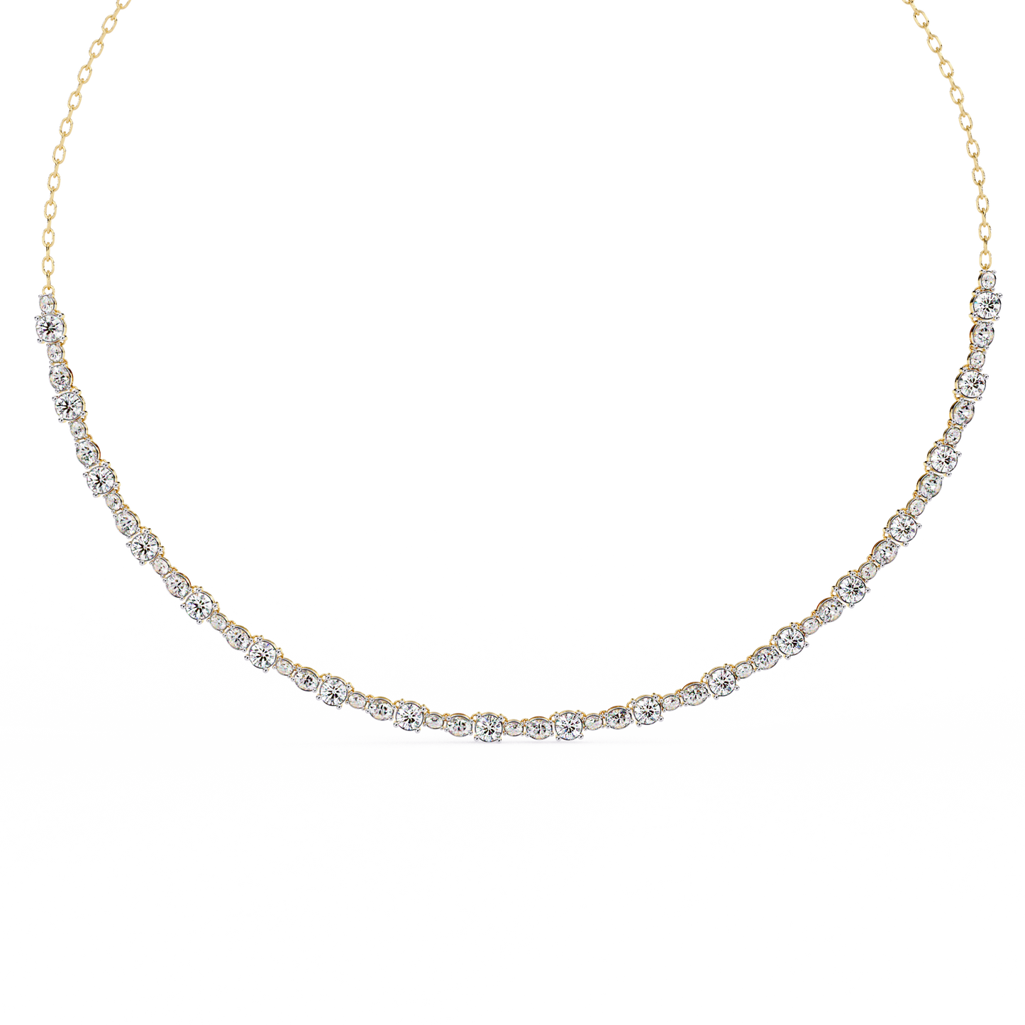 Eternal Grace Diamond Tennis Necklace