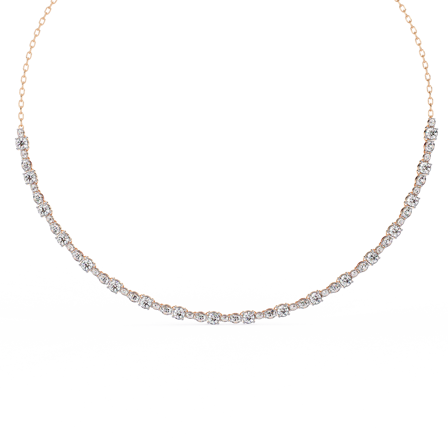 Eternal Grace Diamond Tennis Necklace