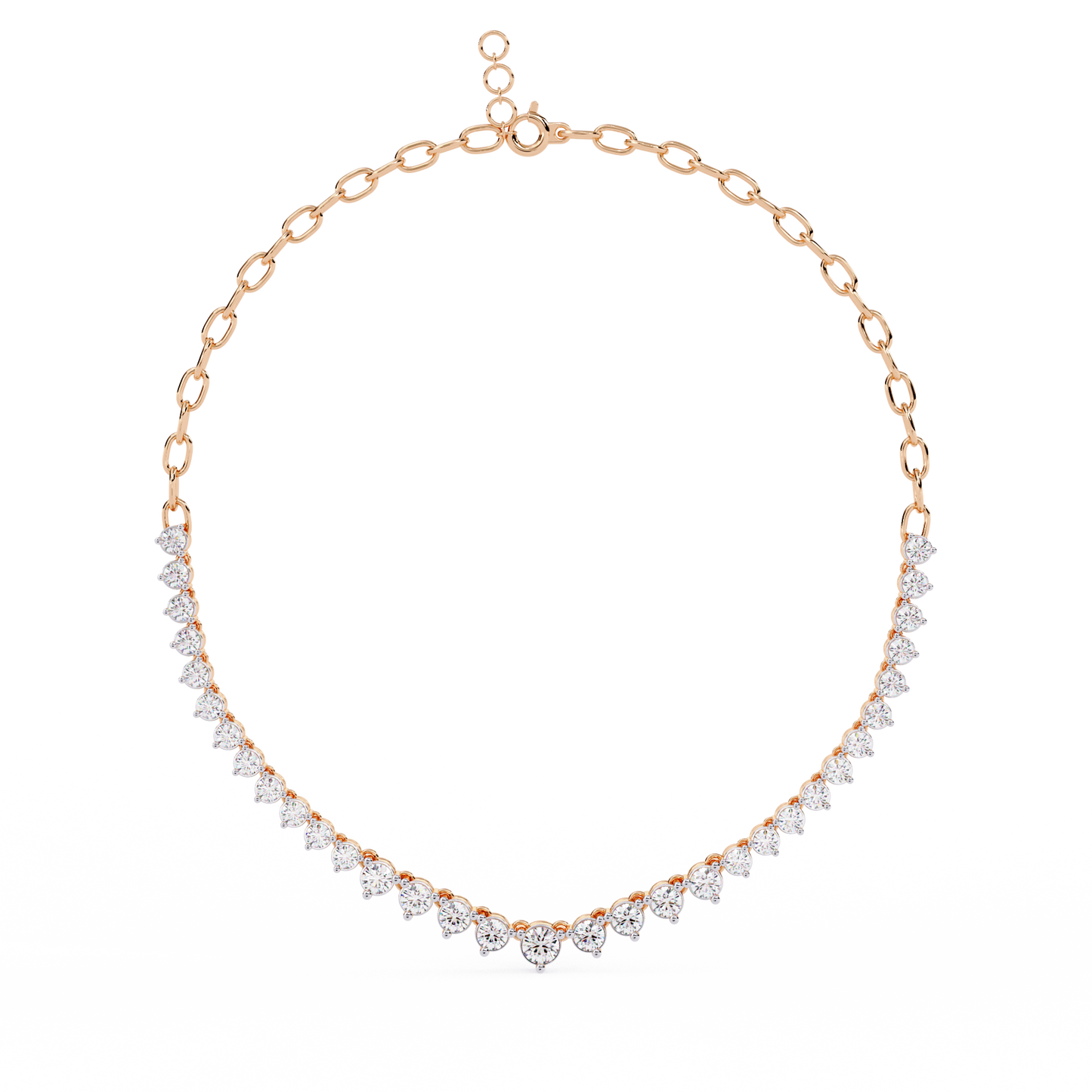 Celeste Halo Drop Necklace