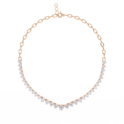 Celeste Halo Drop Necklace