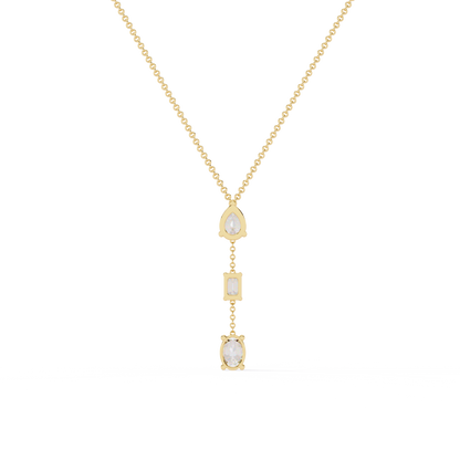 Zeromakin Celeste Drop Necklace
