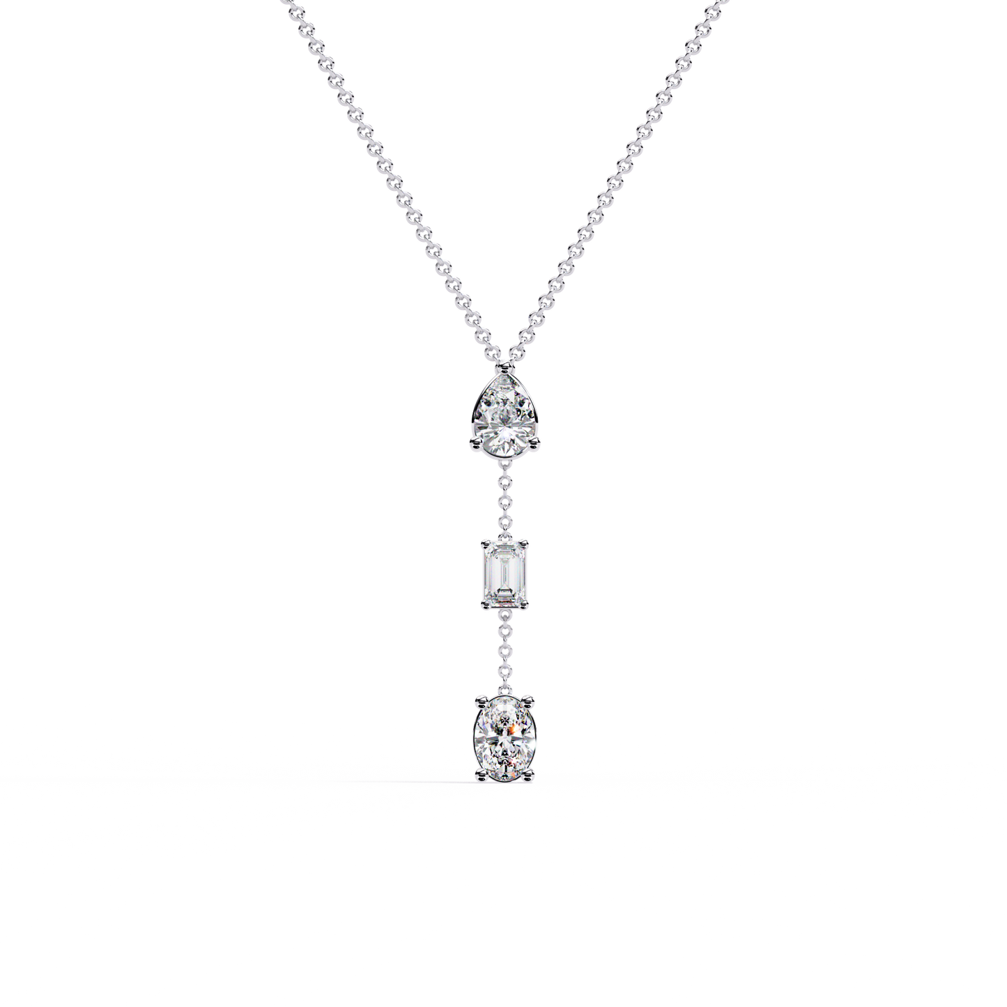 Zeromakin Celeste Drop Necklace