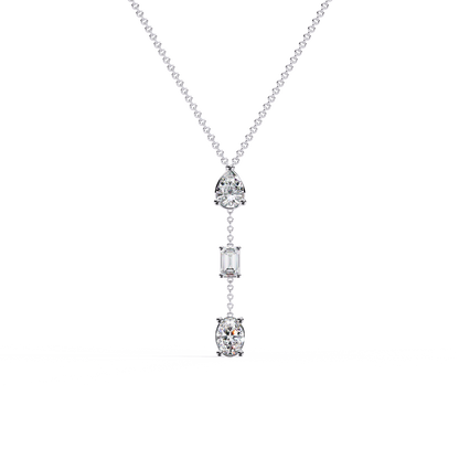 Zeromakin Celeste Drop Necklace