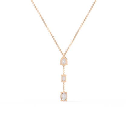 Zeromakin Celeste Drop Necklace