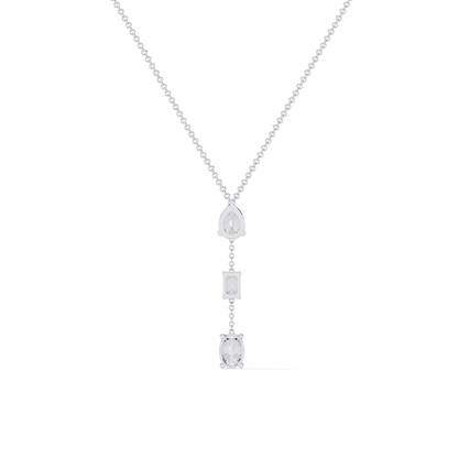 Zeromakin Celeste Drop Necklace