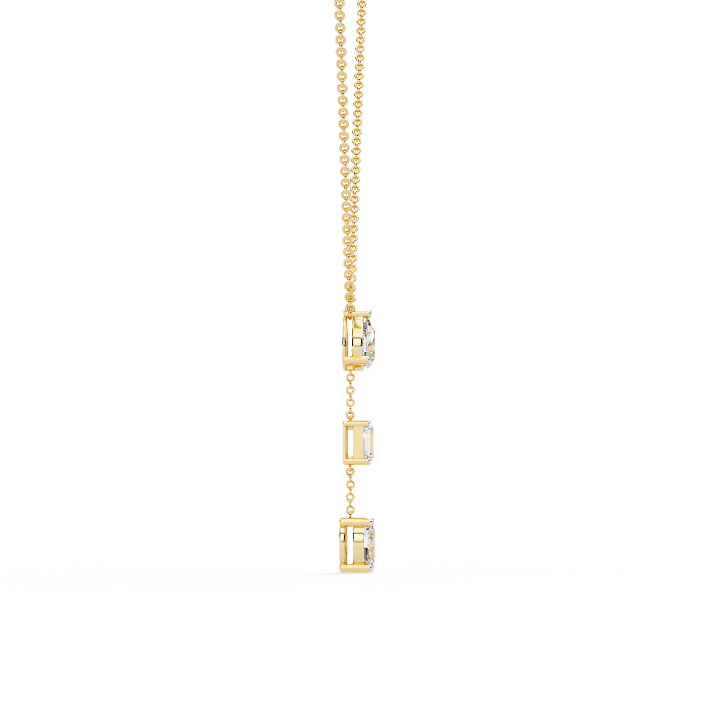Zeromakin Celeste Drop Necklace