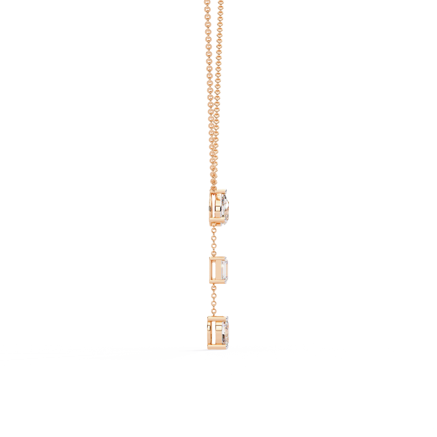 Zeromakin Celeste Drop Necklace