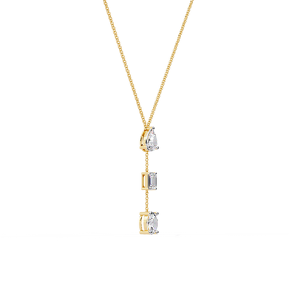 Zeromakin Celeste Drop Necklace