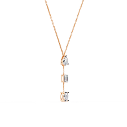 Zeromakin Celeste Drop Necklace