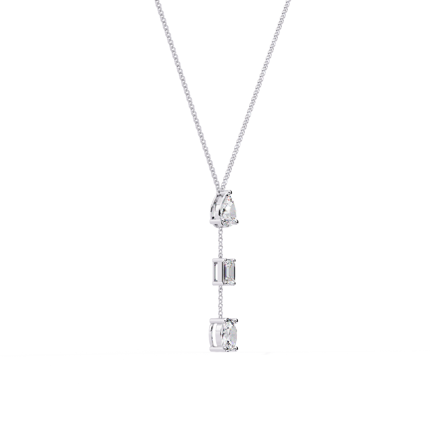 Zeromakin Celeste Drop Necklace