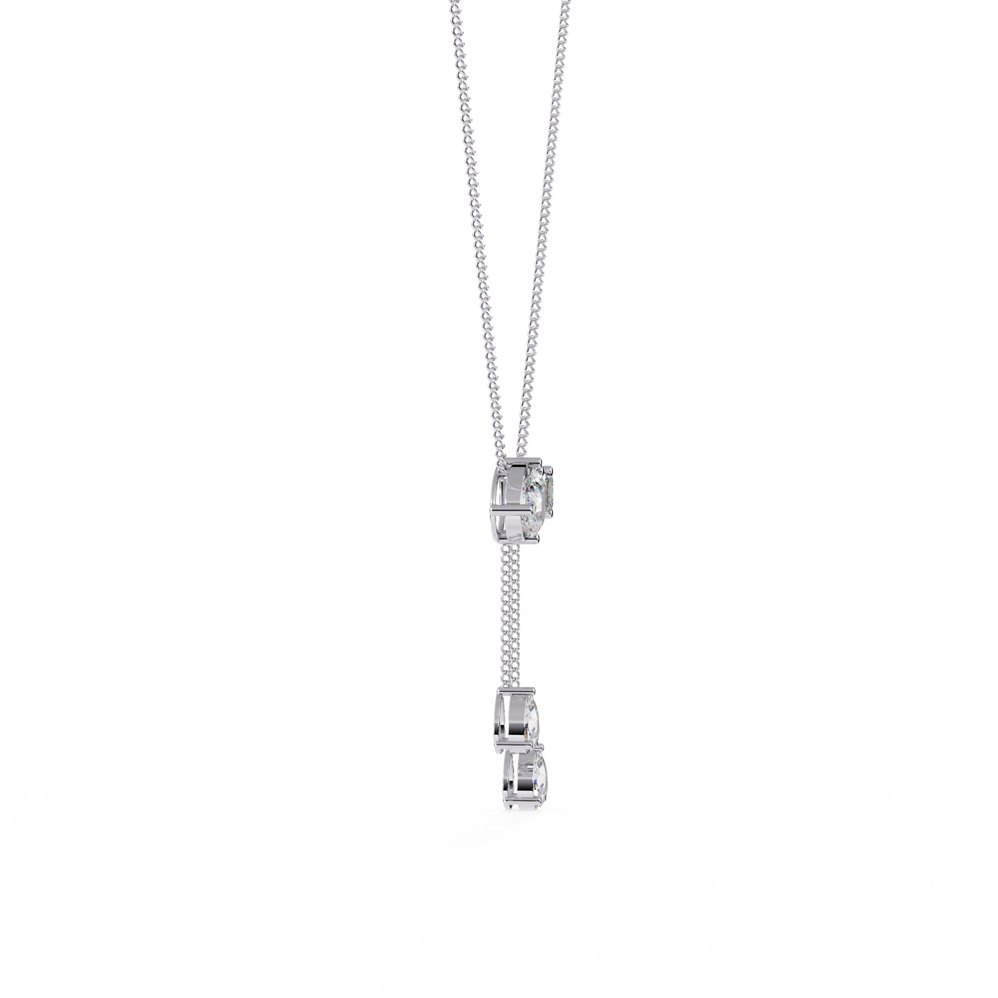 Dual Grace Drop Necklace