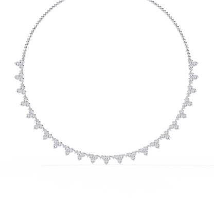 Celeste Halo Drop Necklace
