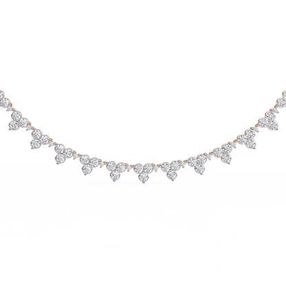 Celeste Halo Drop Necklace