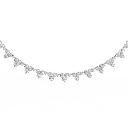 Celeste Halo Drop Necklace
