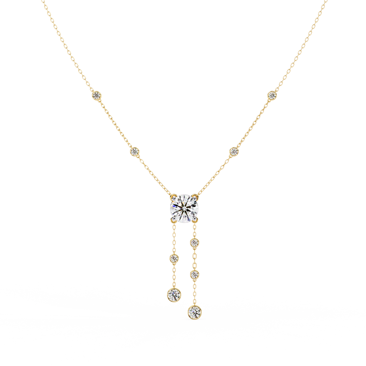 Starlace Cascade Necklace