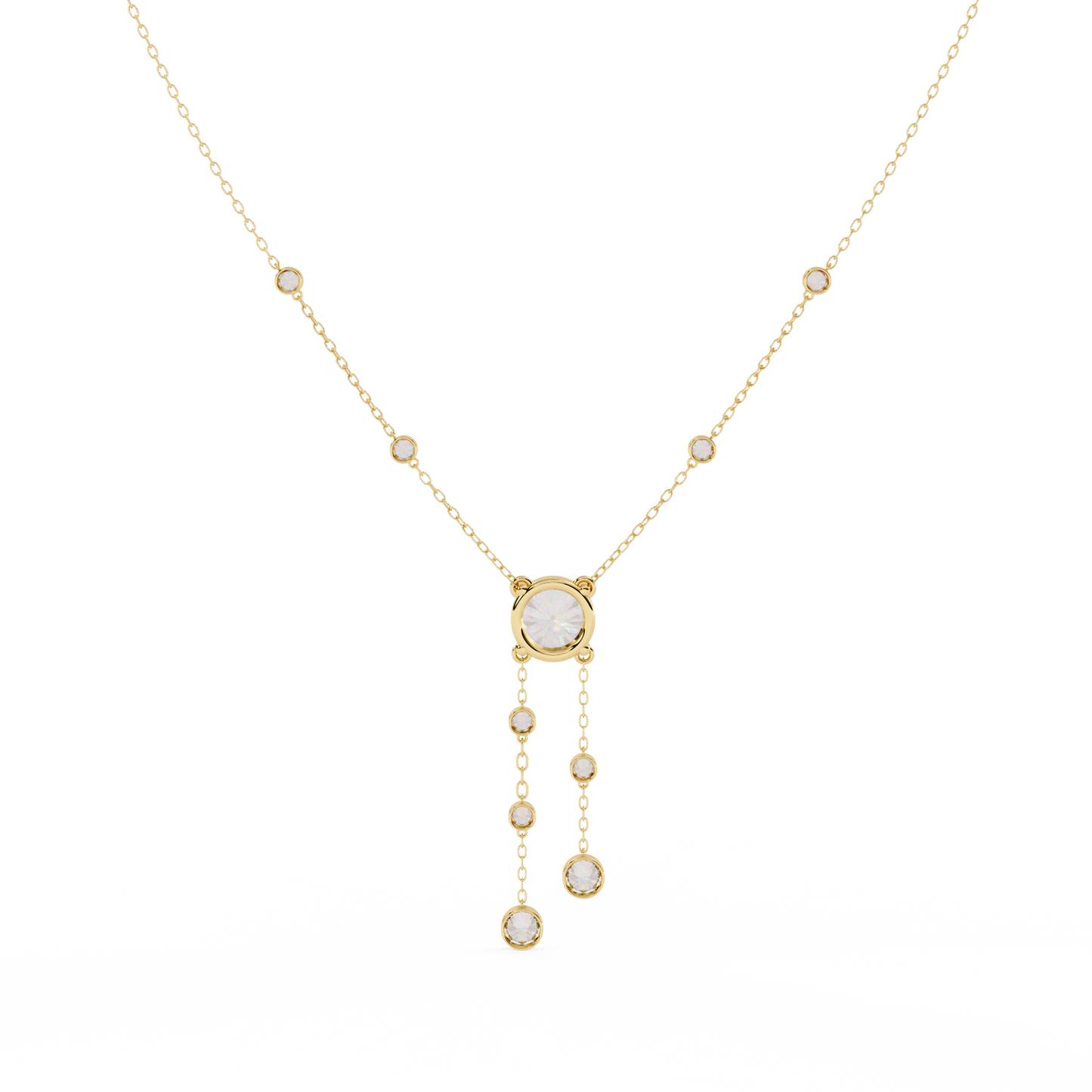 Starlace Cascade Necklace
