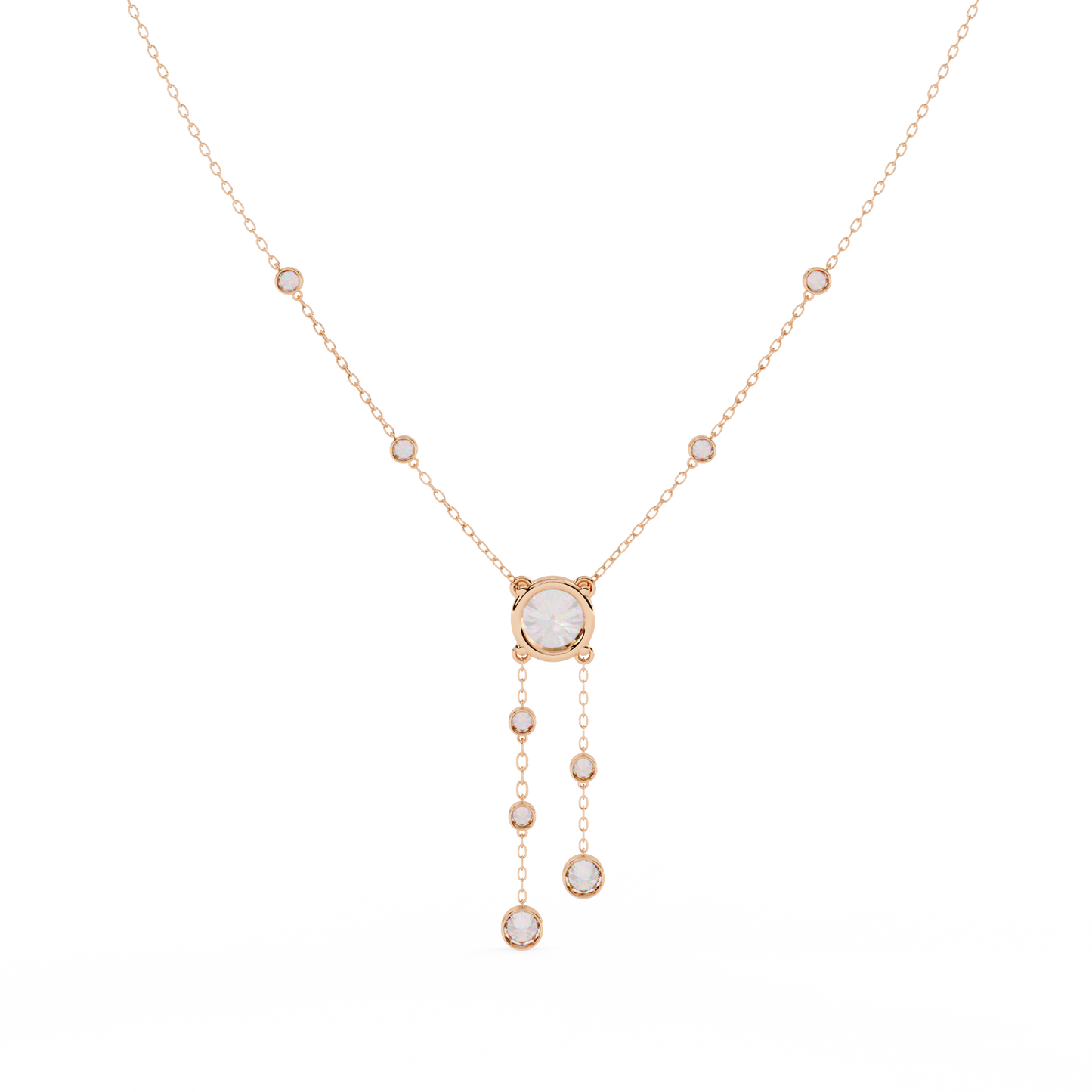 Starlace Cascade Necklace