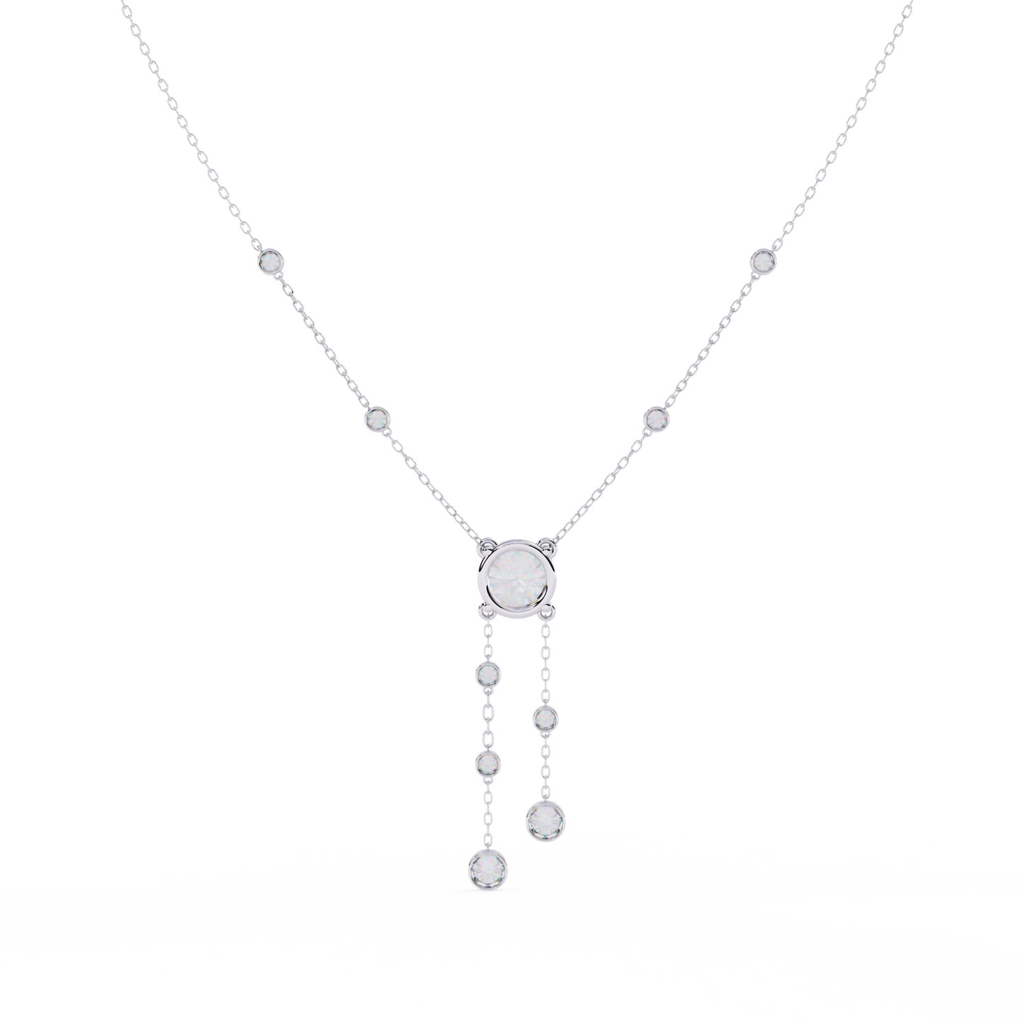 Starlace Cascade Necklace