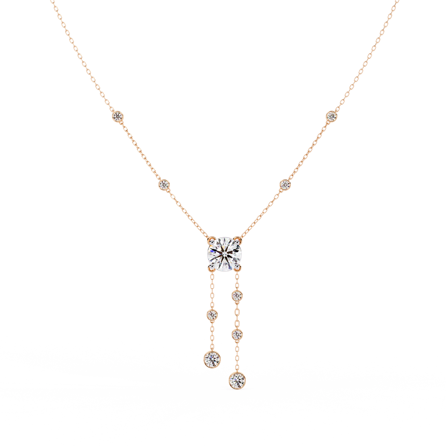 Starlace Cascade Necklace