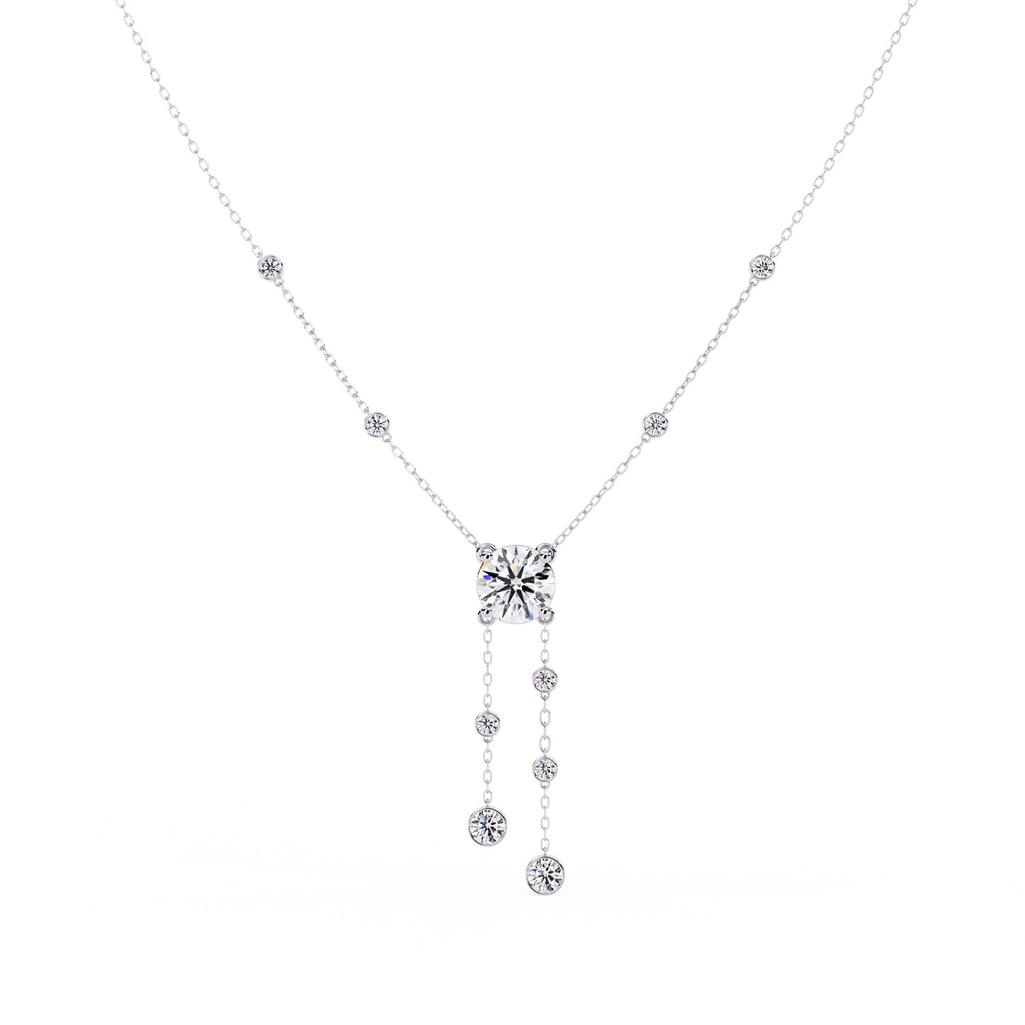 Starlace Cascade Necklace