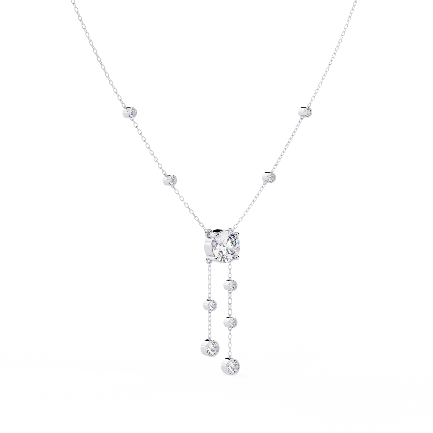 Starlace Cascade Necklace