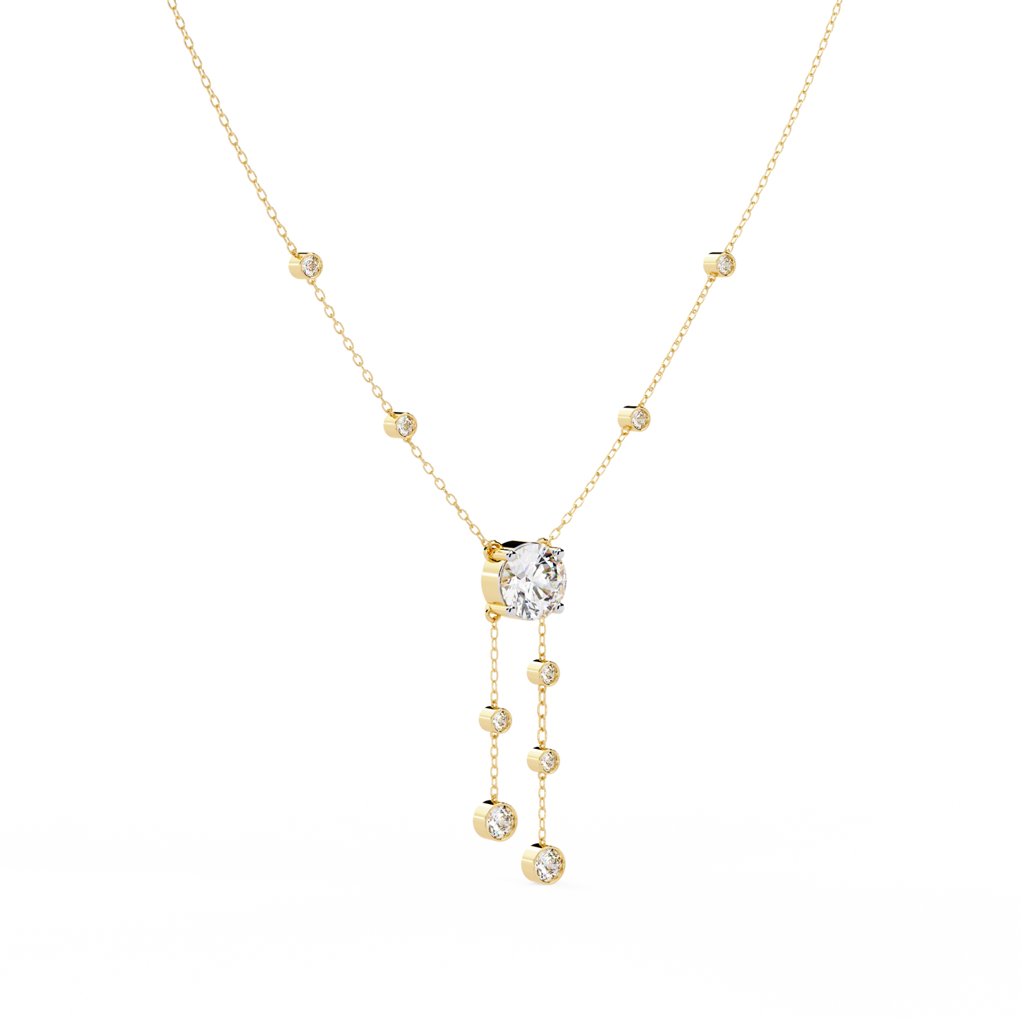 Starlace Cascade Necklace