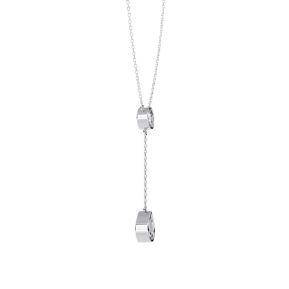Aurielle Drop Diamond Necklace