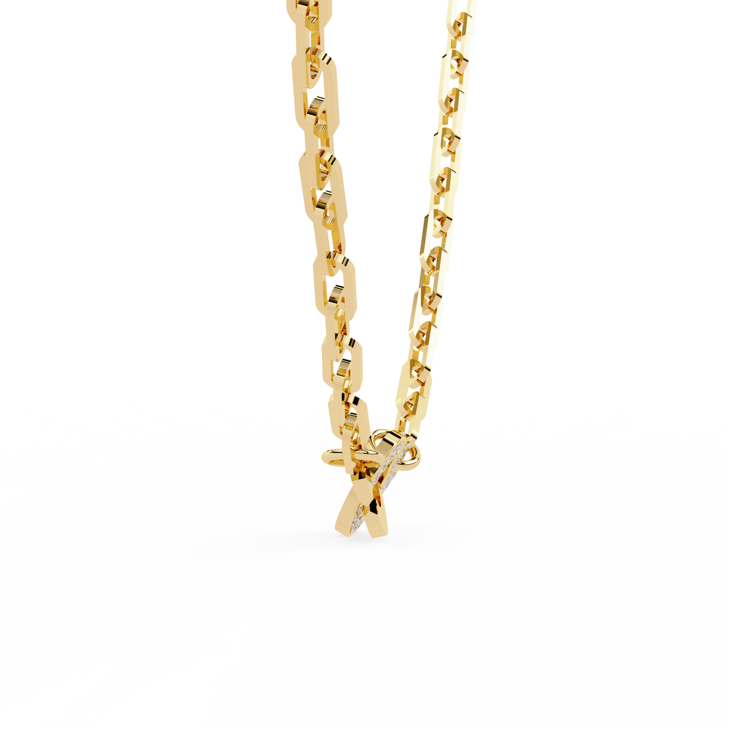 Luxe Link Clasp Necklace