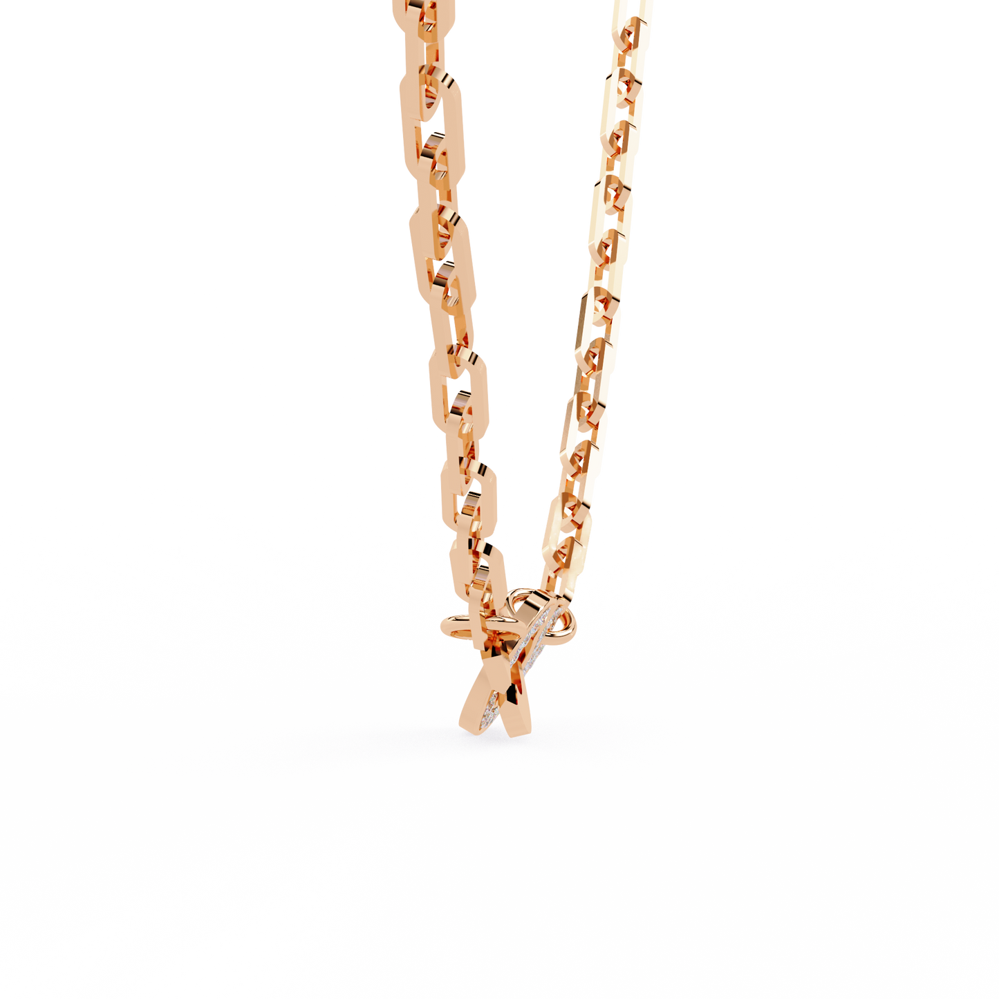 Luxe Link Clasp Necklace
