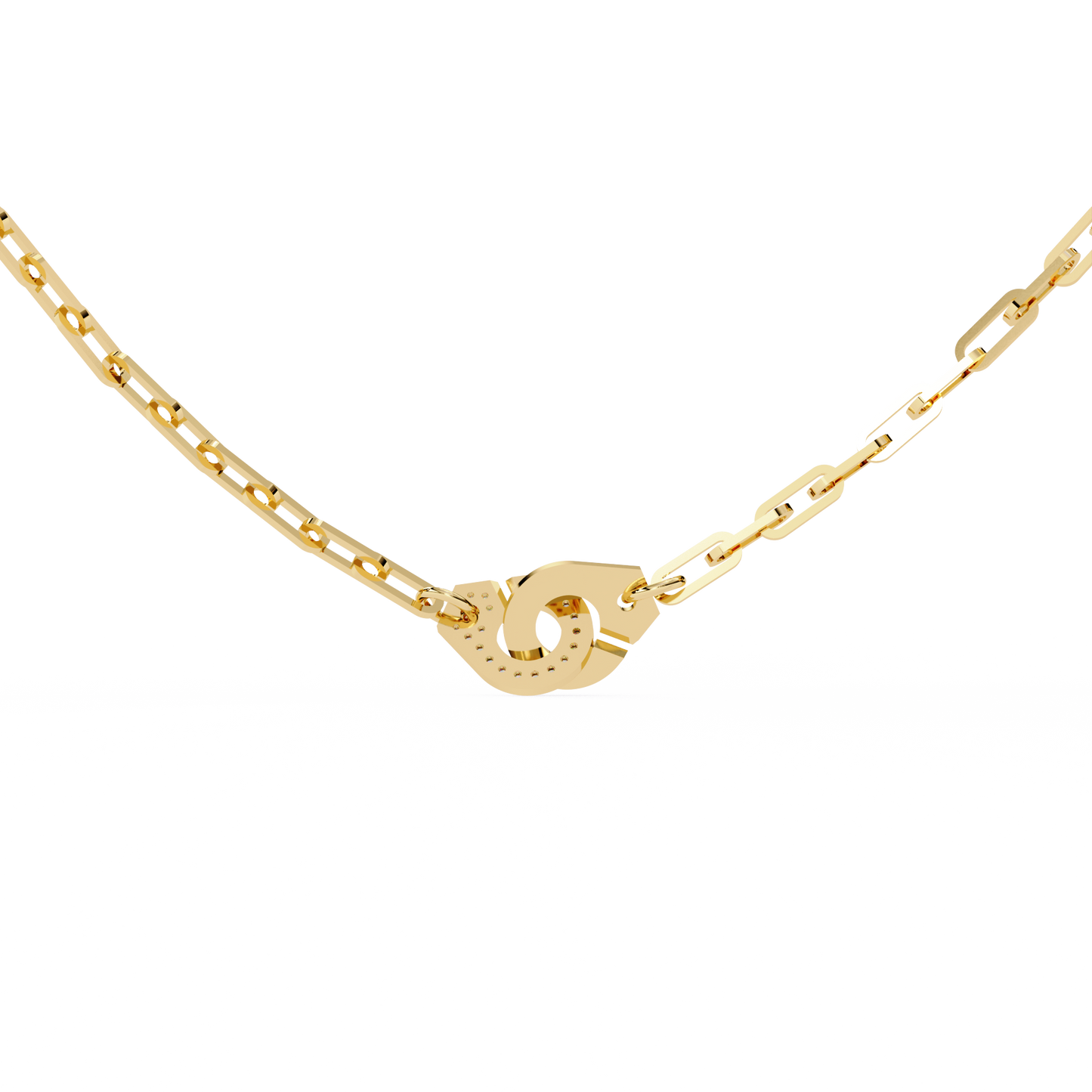 Luxe Link Clasp Necklace