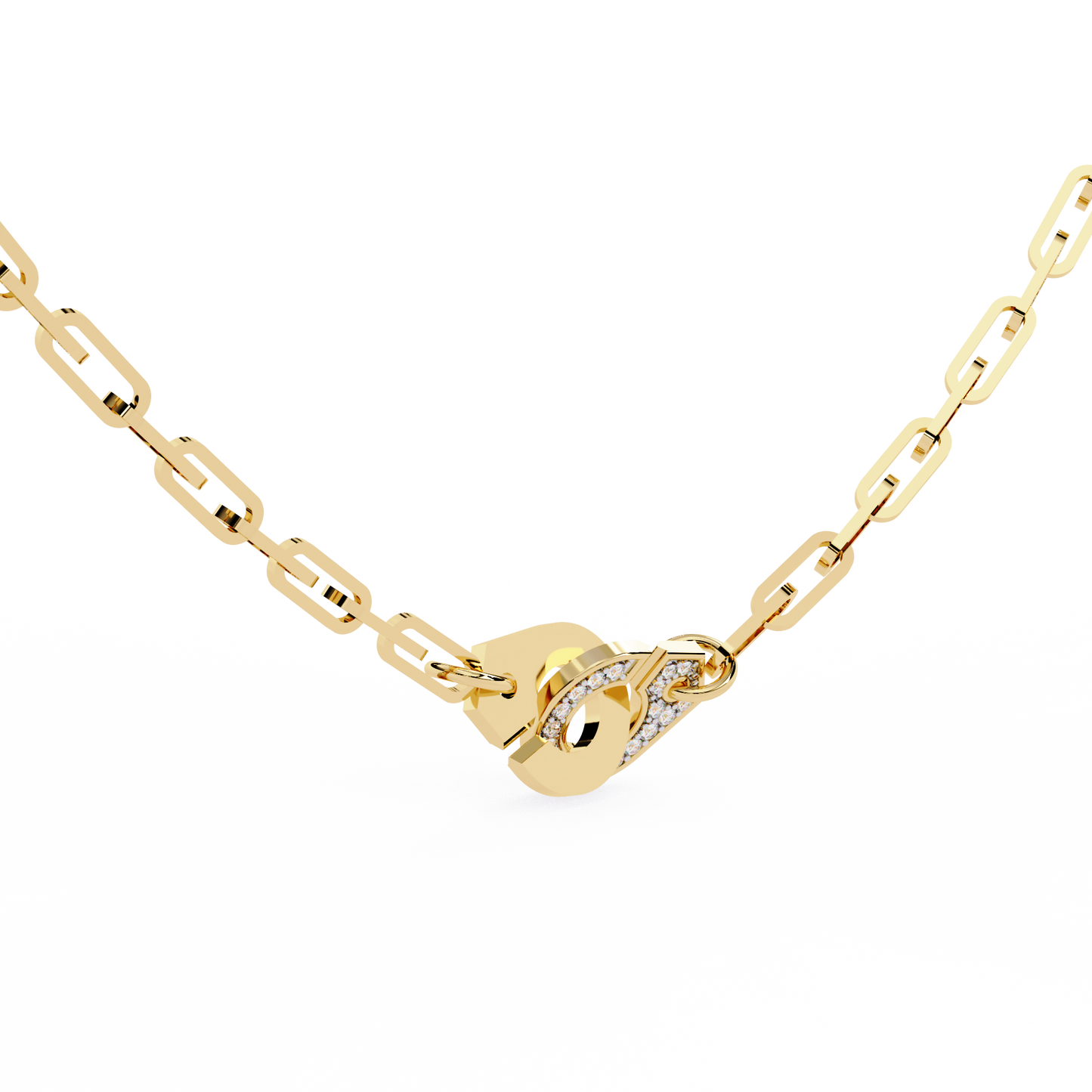 Luxe Link Clasp Necklace
